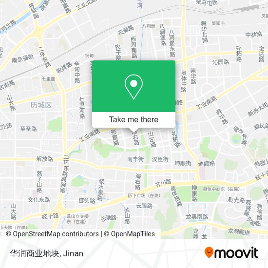 华润商业地块 map