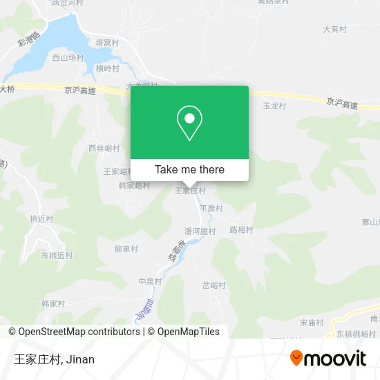 王家庄村 map