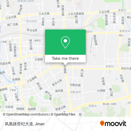 凤凰路世纪大道 map