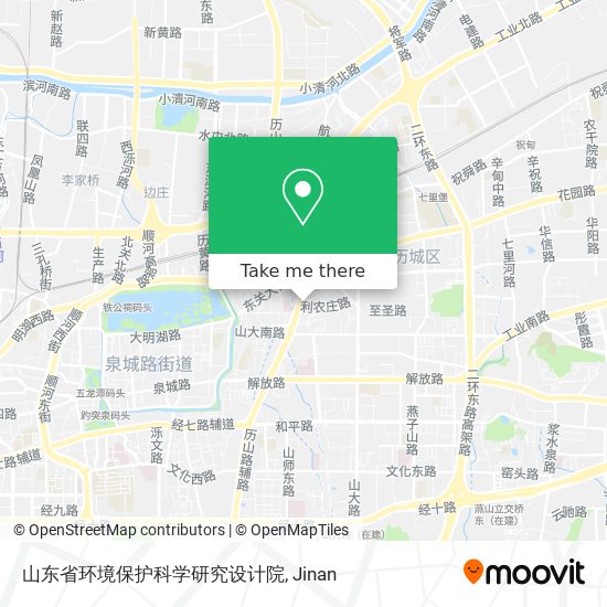 山东省环境保护科学研究设计院 map
