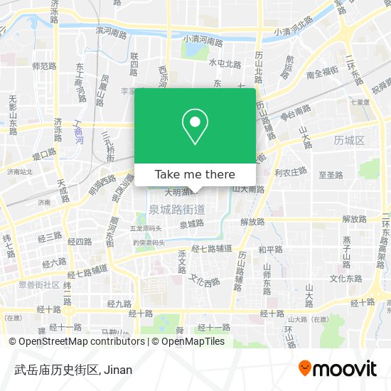 武岳庙历史街区 map