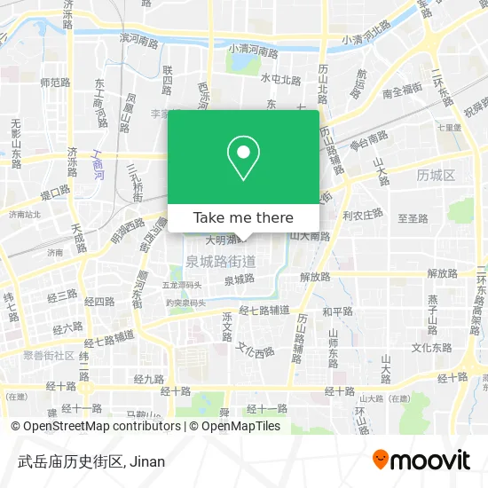武岳庙历史街区 map
