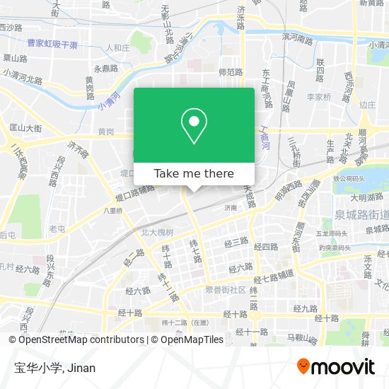 宝华小学 map