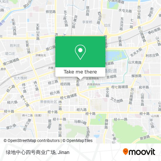 绿地中心四号商业广场 map