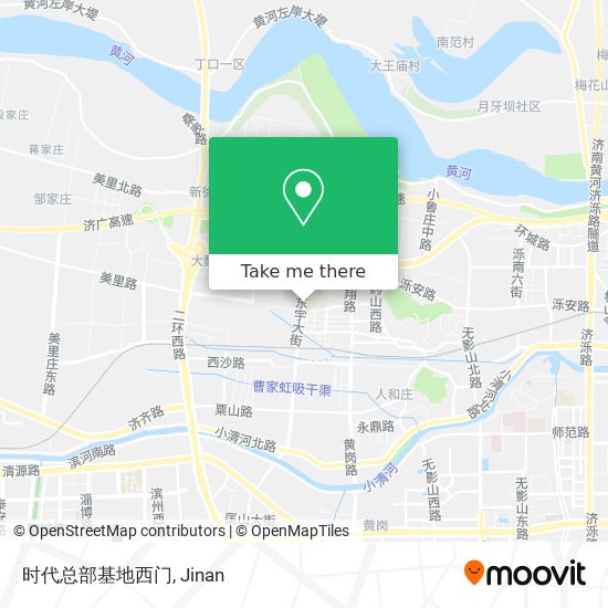 时代总部基地西门 map