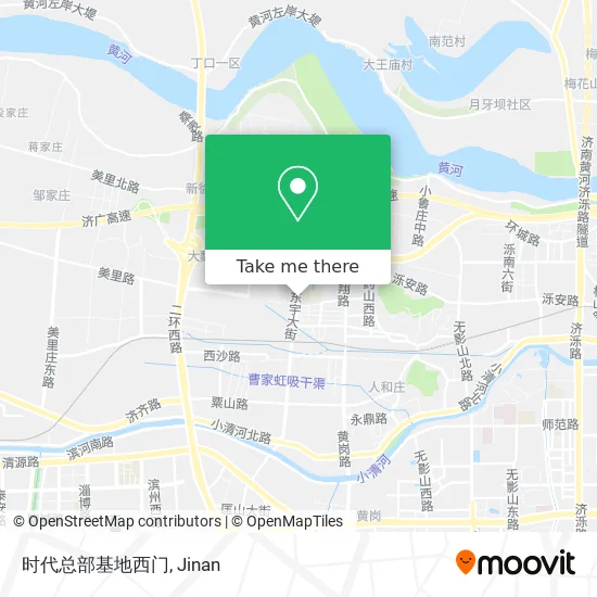 时代总部基地西门 map