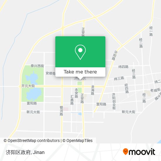 济阳区政府 map