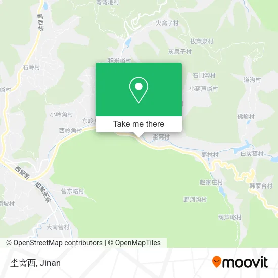 坔窝西 map