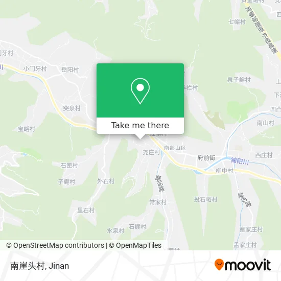 南崖头村 map