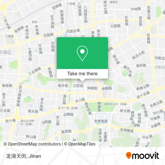 龙湖天街 map
