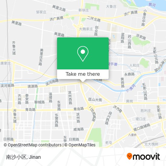 南沙小区 map
