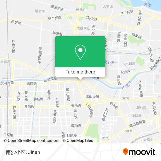 南沙小区 map