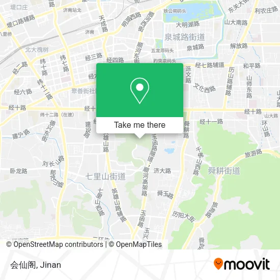 会仙阁 map