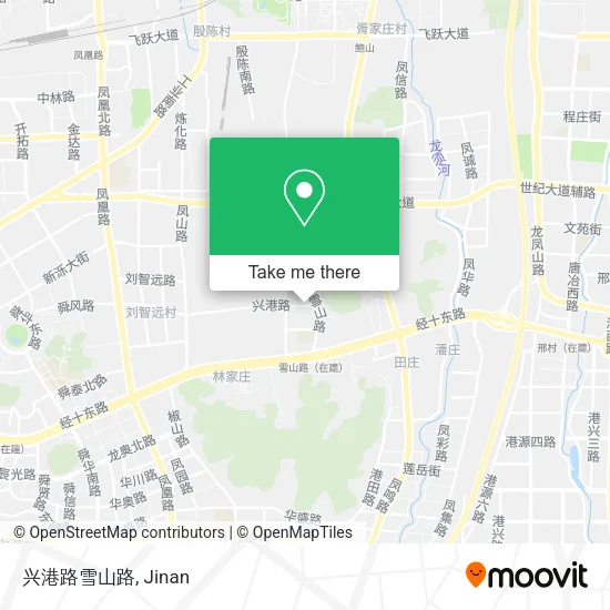 兴港路雪山路 map