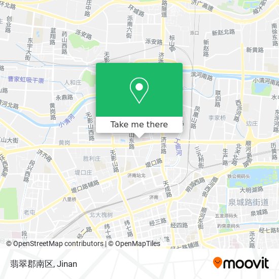 翡翠郡南区 map