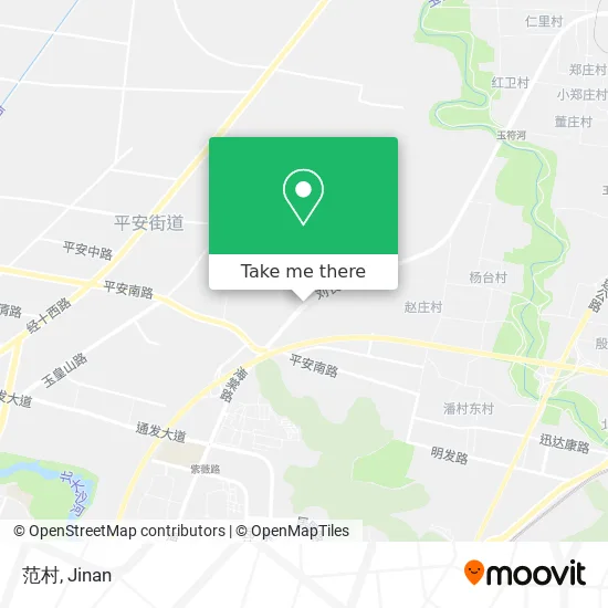 范村 map