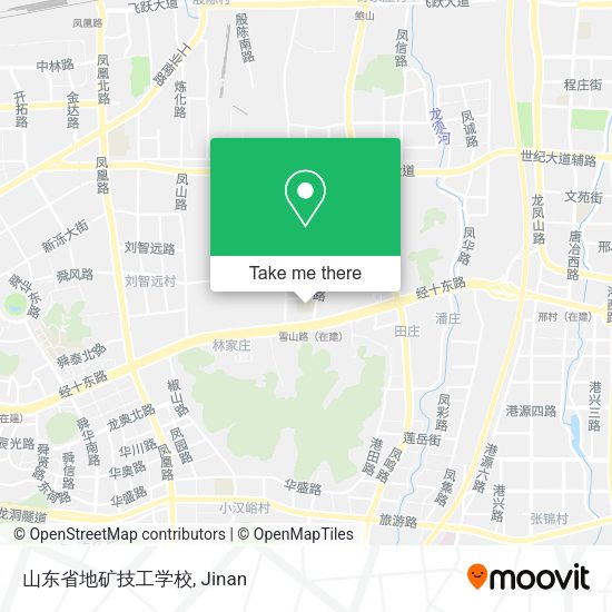 山东省地矿技工学校 map