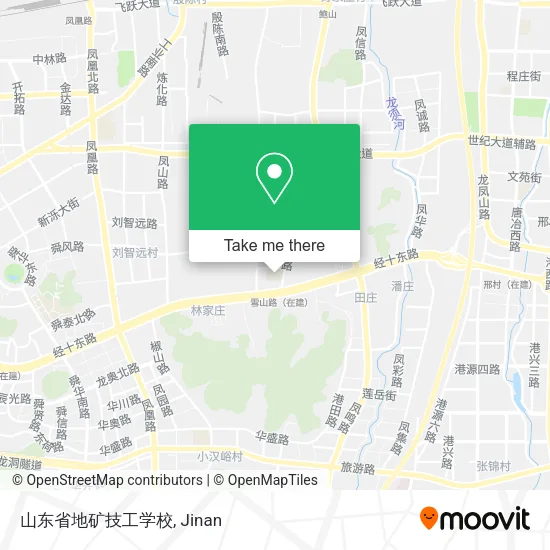 山东省地矿技工学校 map