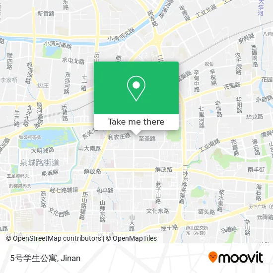 5号学生公寓 map