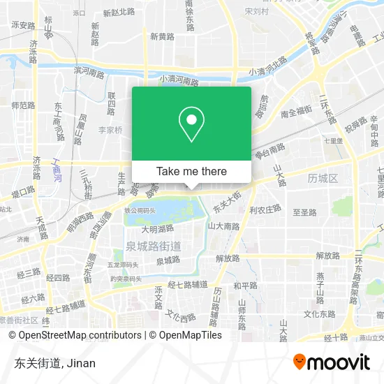 东关街道 map