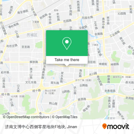 济南文博中心西侧零星地块F地块 map