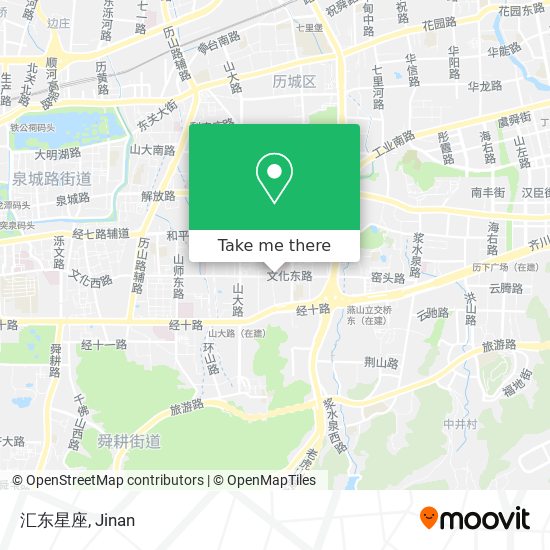 汇东星座 map