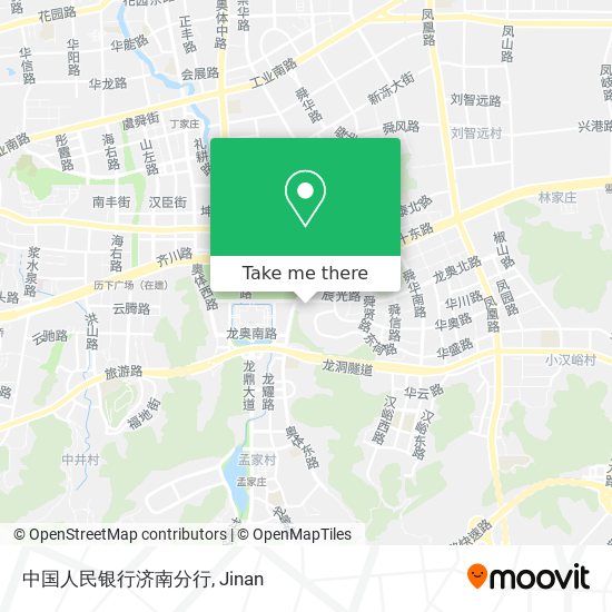 中国人民银行济南分行 map