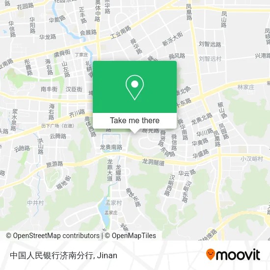 中国人民银行济南分行 map