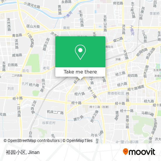 裕园小区 map