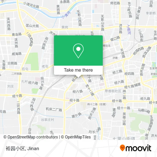 裕园小区 map
