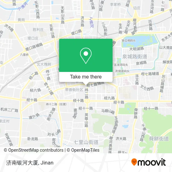 济南银河大厦 map