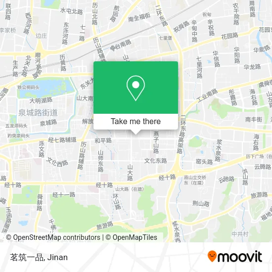 茗筑一品 map