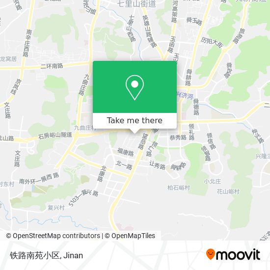 铁路南苑小区 map