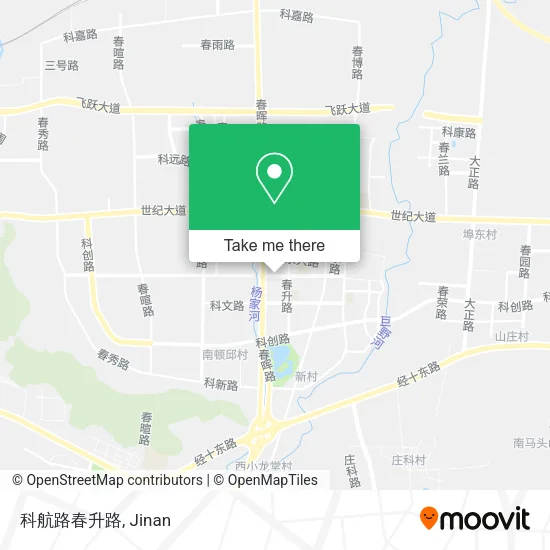 科航路春升路 map