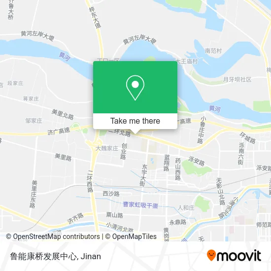 鲁能康桥发展中心 map
