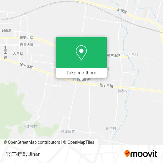 官庄街道 map