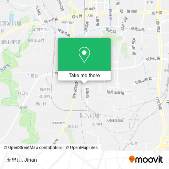 玉皇山 map
