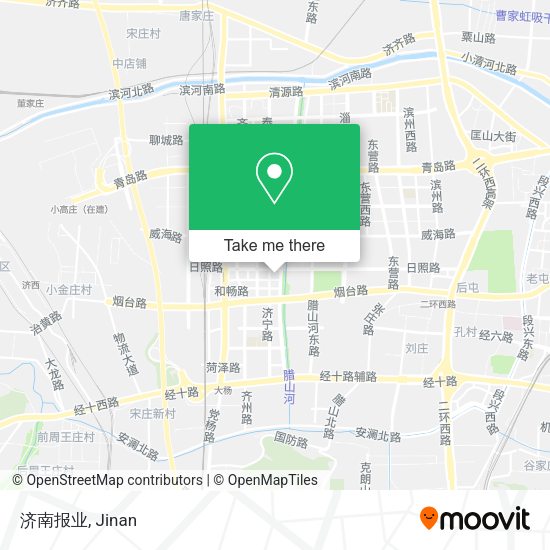 济南报业 map