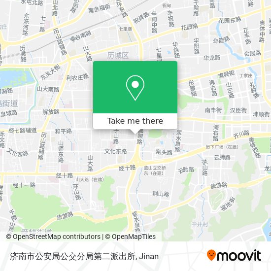 济南市公安局公交分局第二派出所 map
