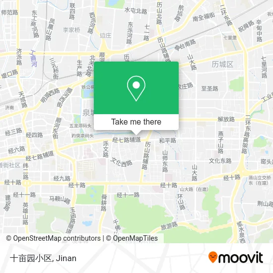 十亩园小区 map