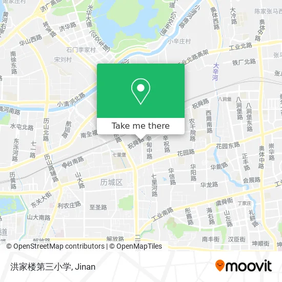 洪家楼第三小学 map