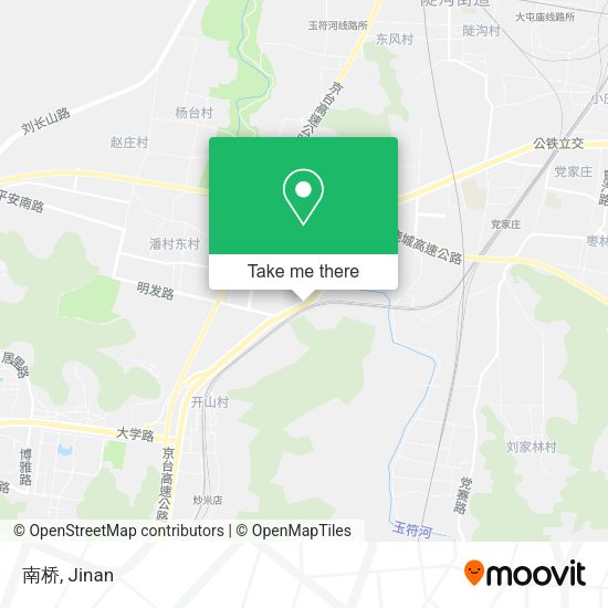 南桥 map