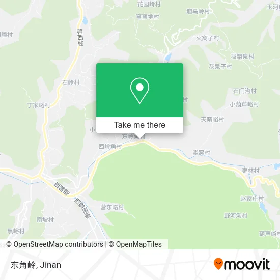 东角岭 map