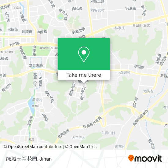 绿城玉兰花园 map