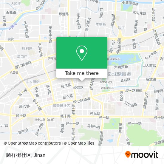 麟祥街社区 map