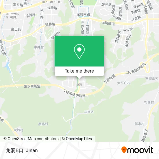龙洞B口 map