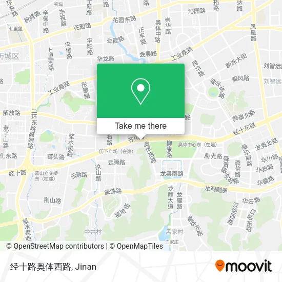 经十路奥体西路 map
