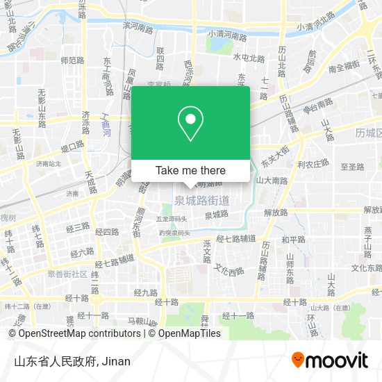 山东省人民政府 map