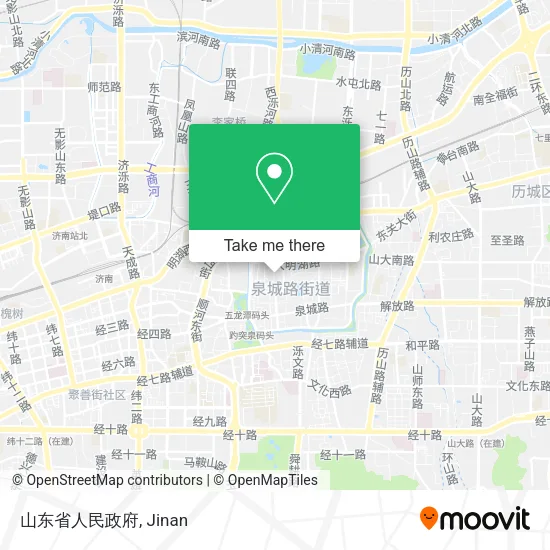 山东省人民政府 map