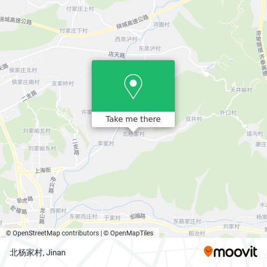 北杨家村 map